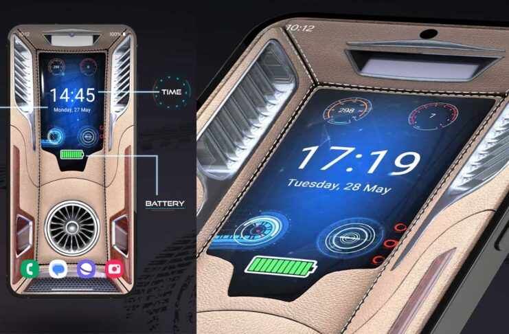 3D Wallpaper Clock Widget App